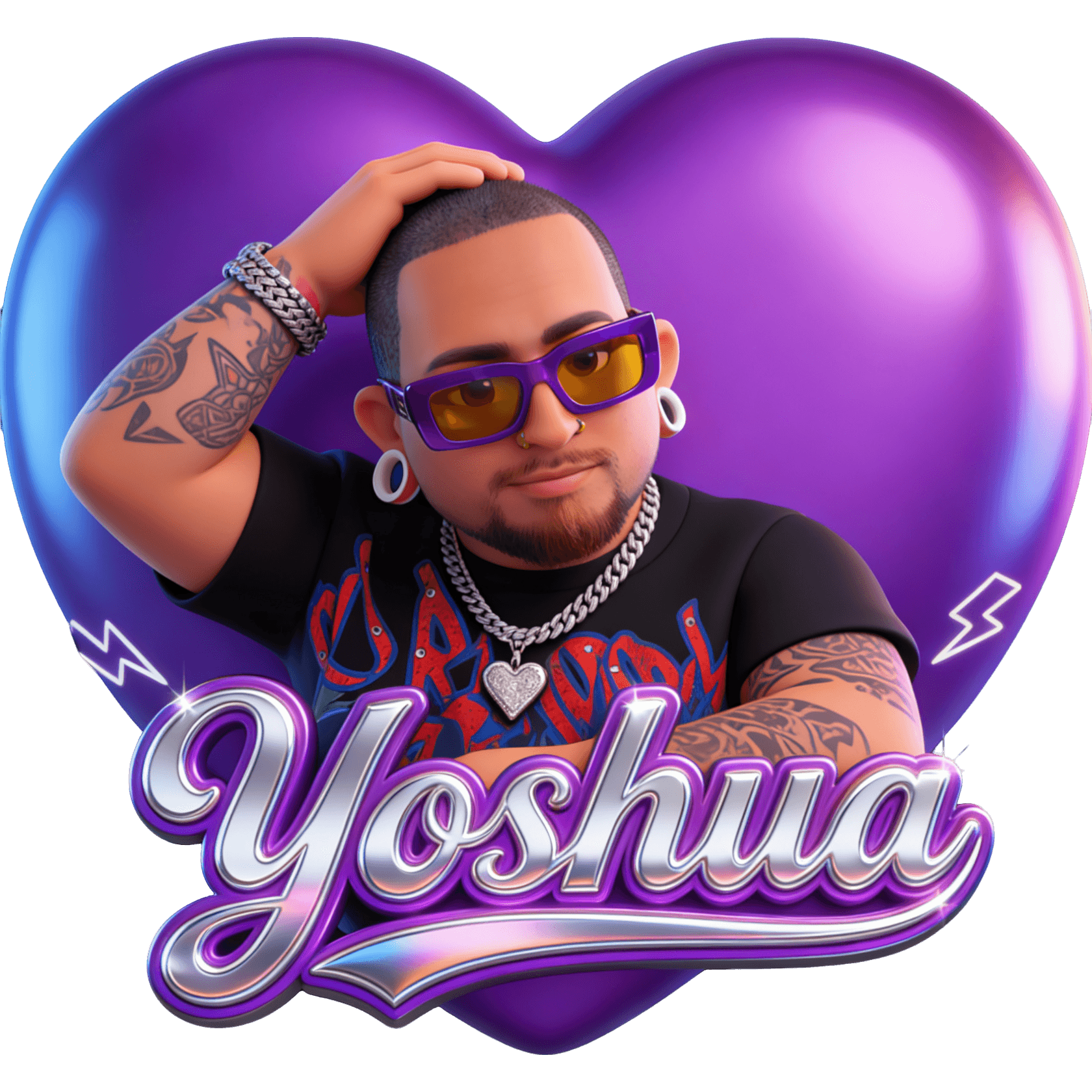 Yoshua Heart TikTok LIVE gift