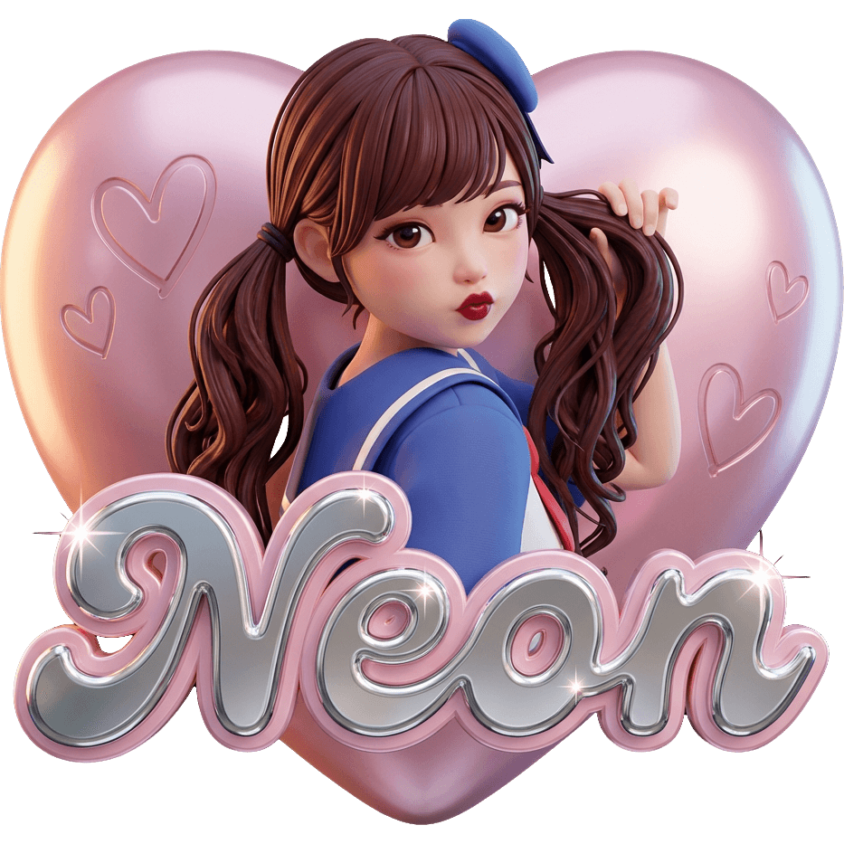 Neon TikTok LIVE gift