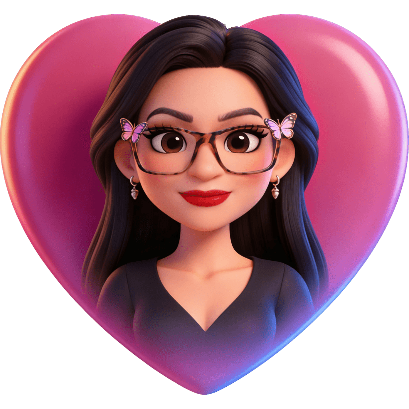 Óculos Borboleta TikTok LIVE gift