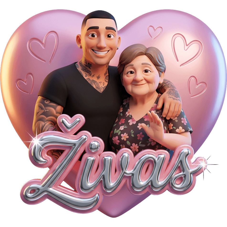 Živas a Babča TikTok LIVE gift