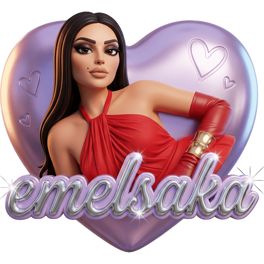 Kırmızı Emelsaka TikTok LIVE gift