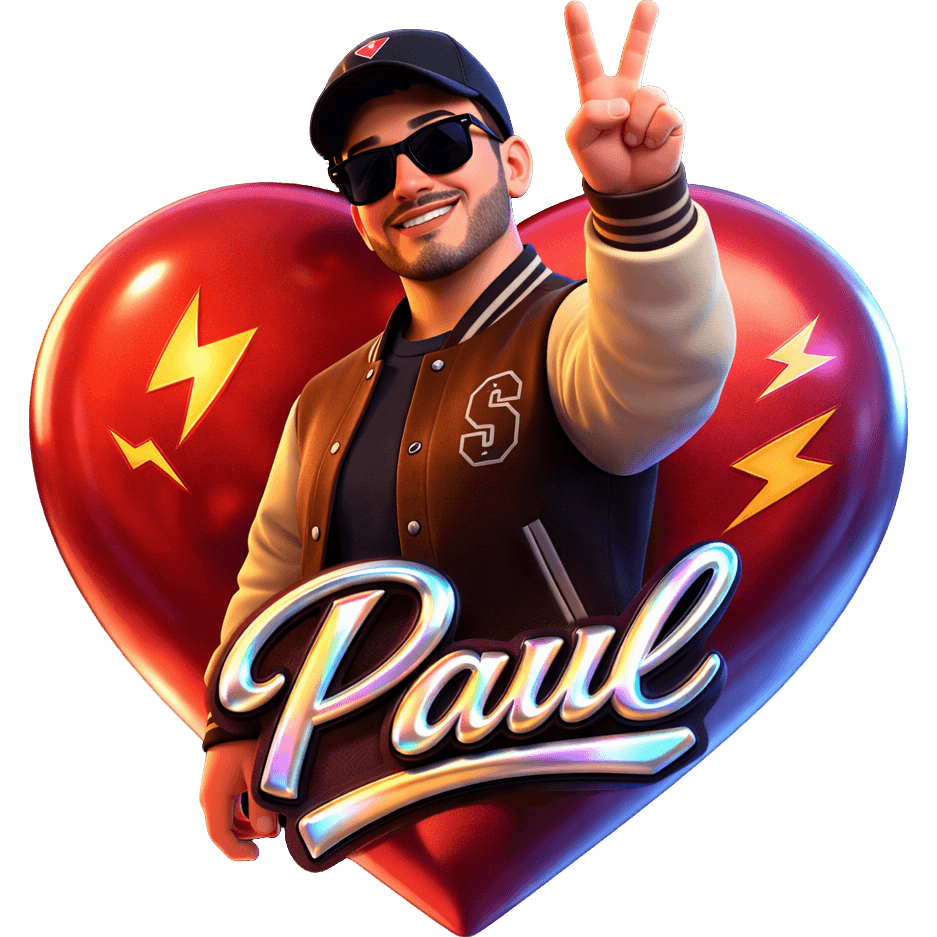 Paul en V TikTok LIVE gift