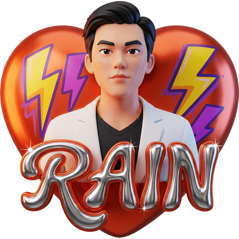 RAIN Vest Trắng TikTok LIVE gift