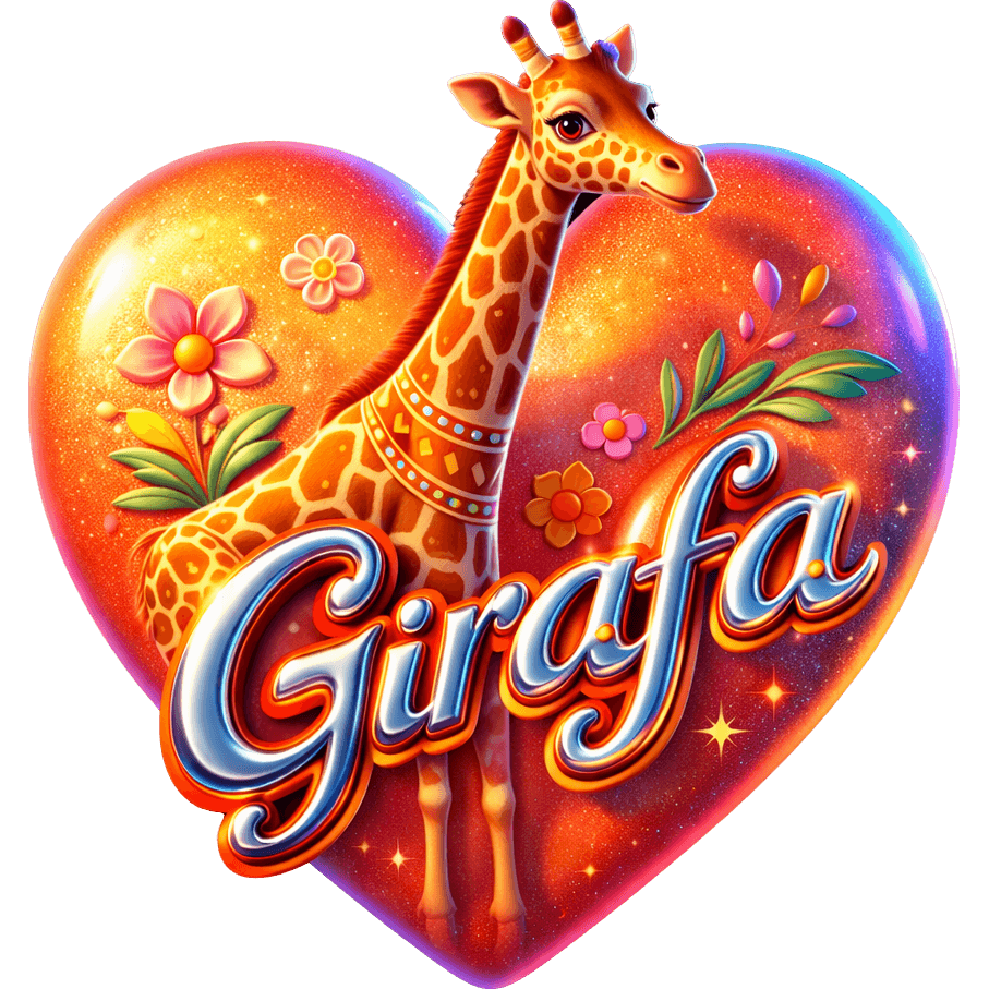 Girafa em Flor TikTok LIVE gift