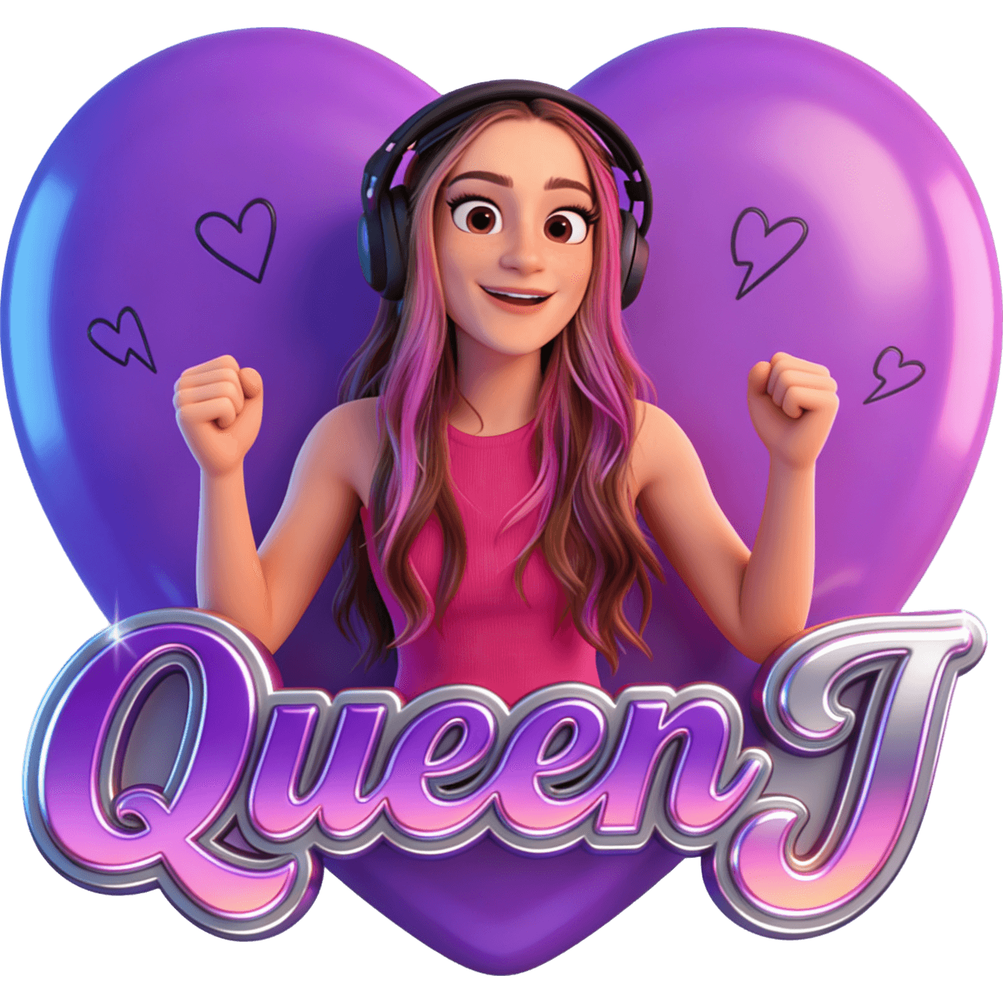 Queen J TikTok LIVE gift