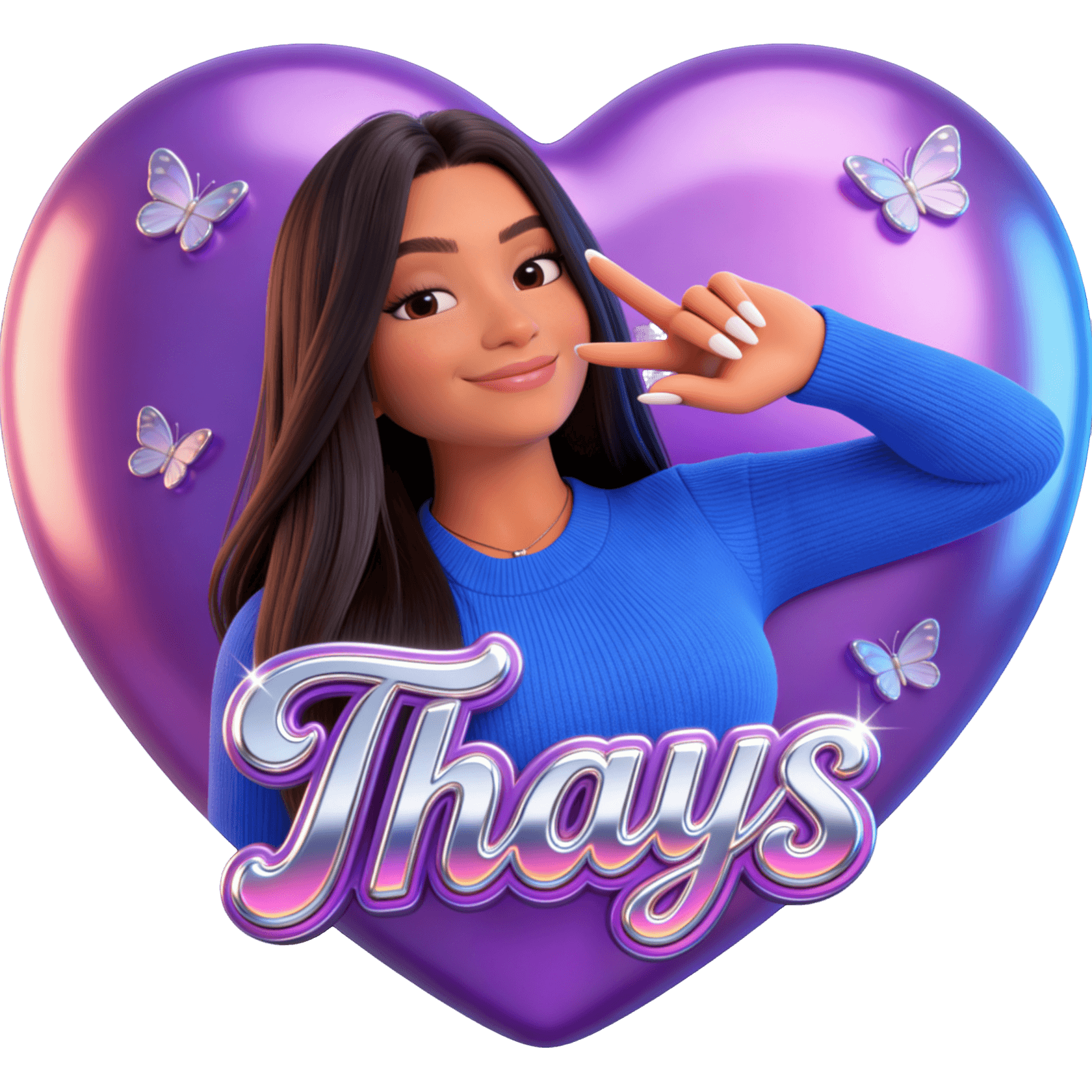 Thays Em Pose TikTok LIVE gift