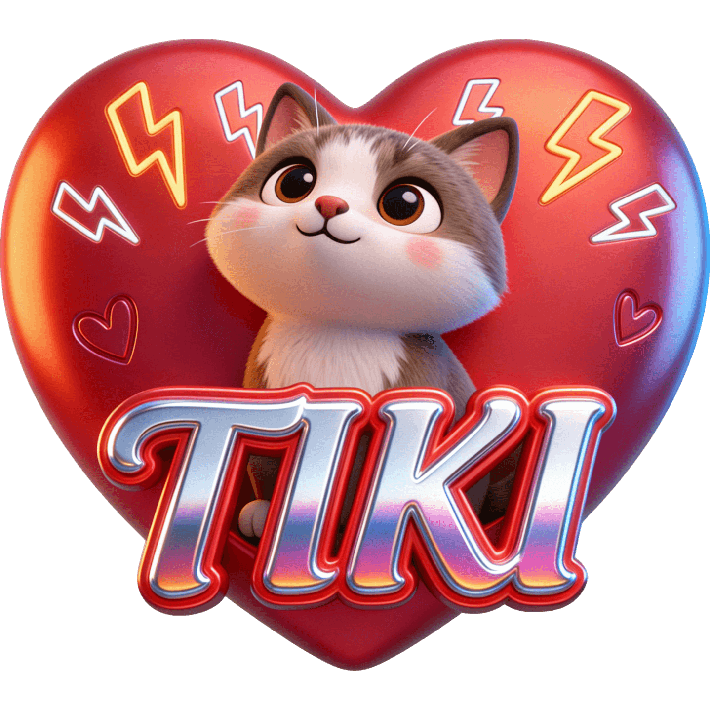 Tiki kotek TikTok LIVE gift