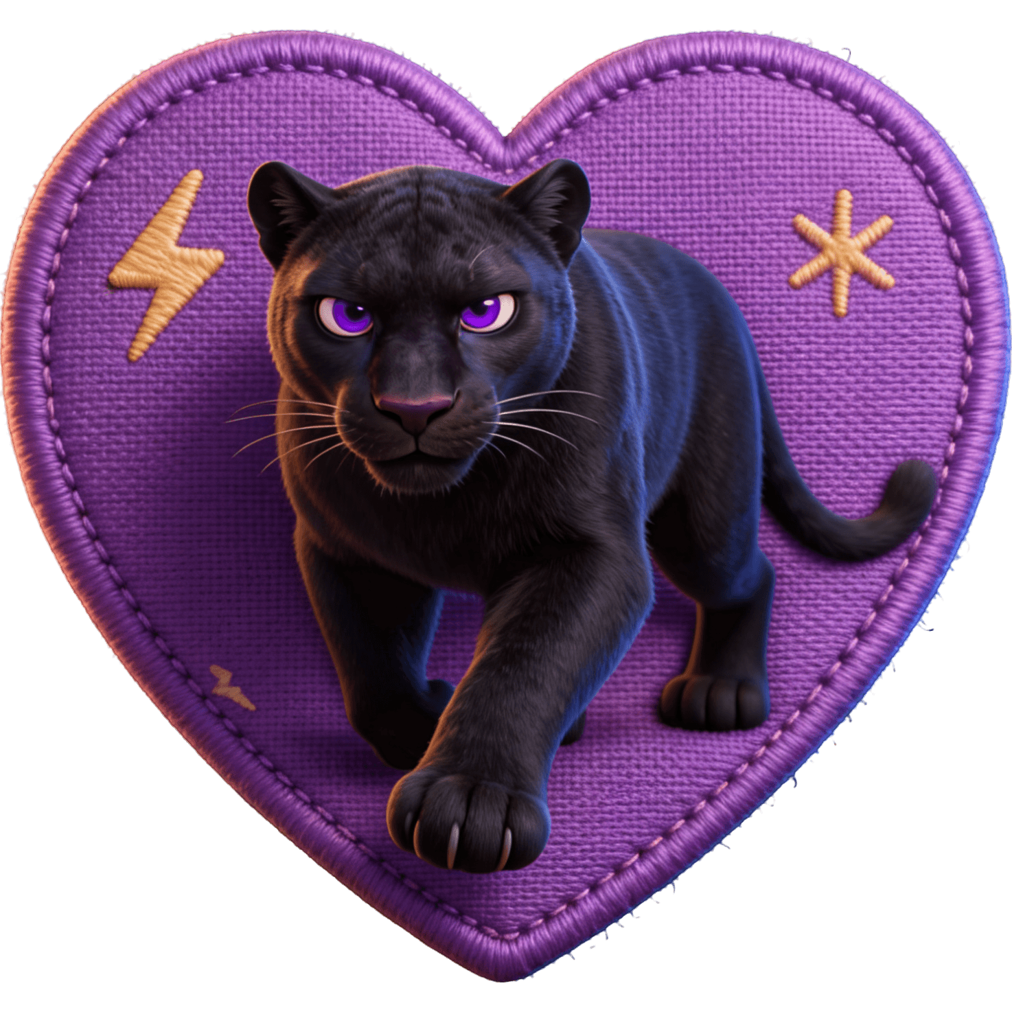 Purple Panther TikTok LIVE gift