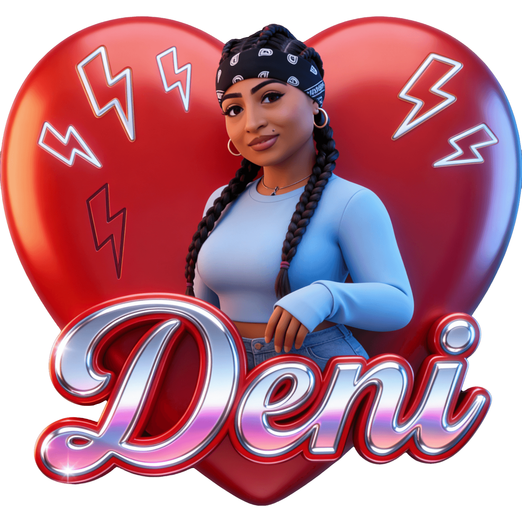 Deni în Roșu TikTok LIVE gift