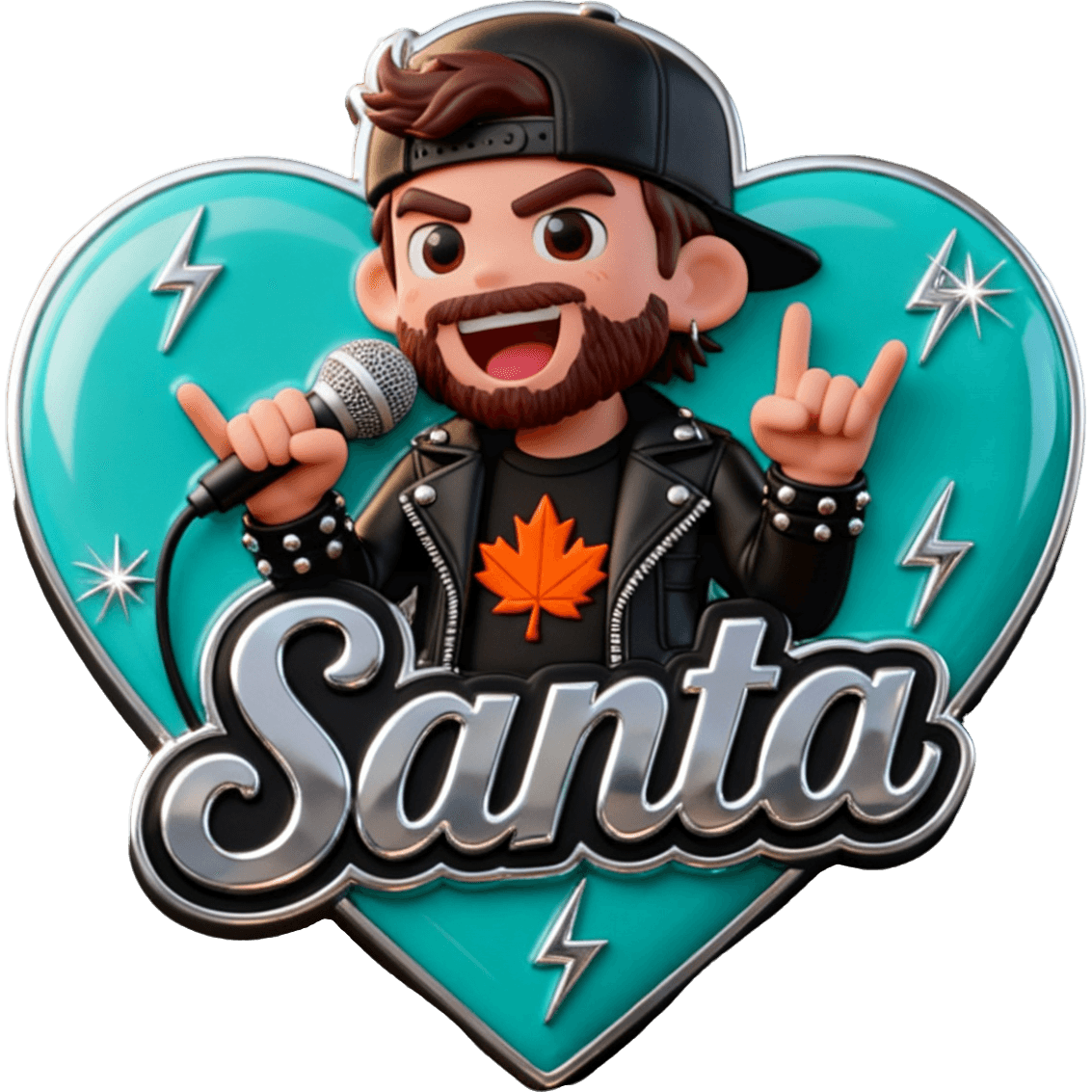 Santa Rockero TikTok LIVE gift