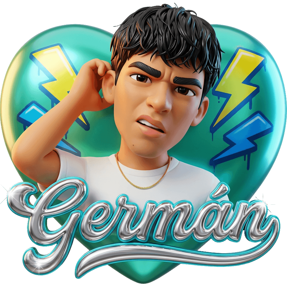 Germán Turquesa TikTok LIVE gift