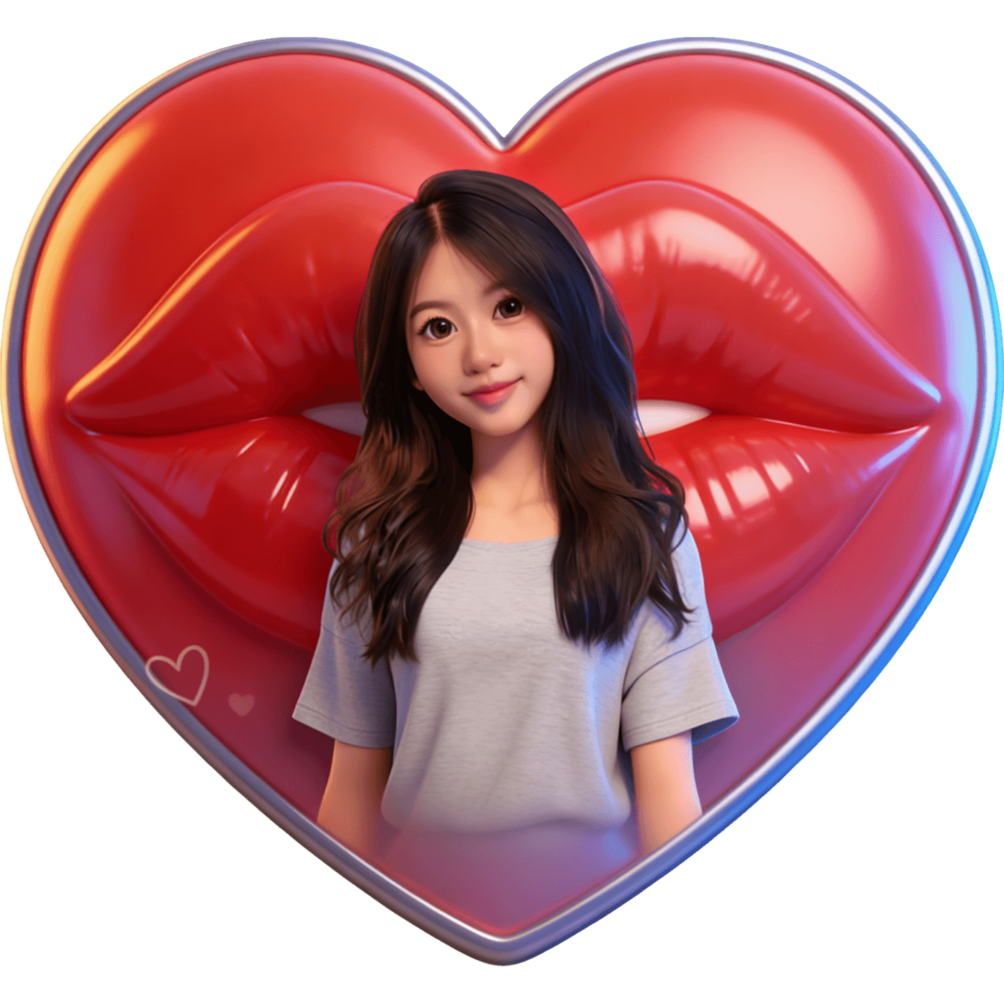 meowhi chim hồng TikTok LIVE gift