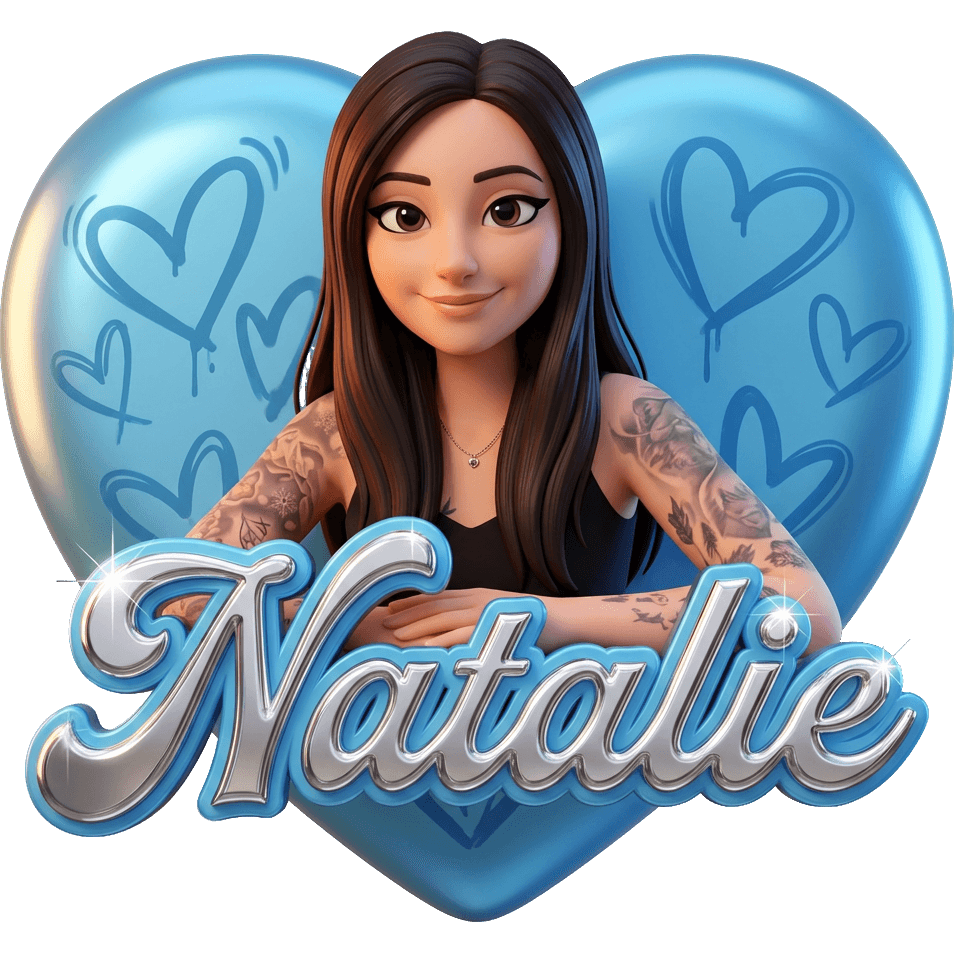Natalie tatouée TikTok LIVE gift