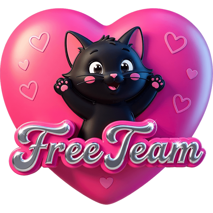 Free Team kitty TikTok LIVE gift