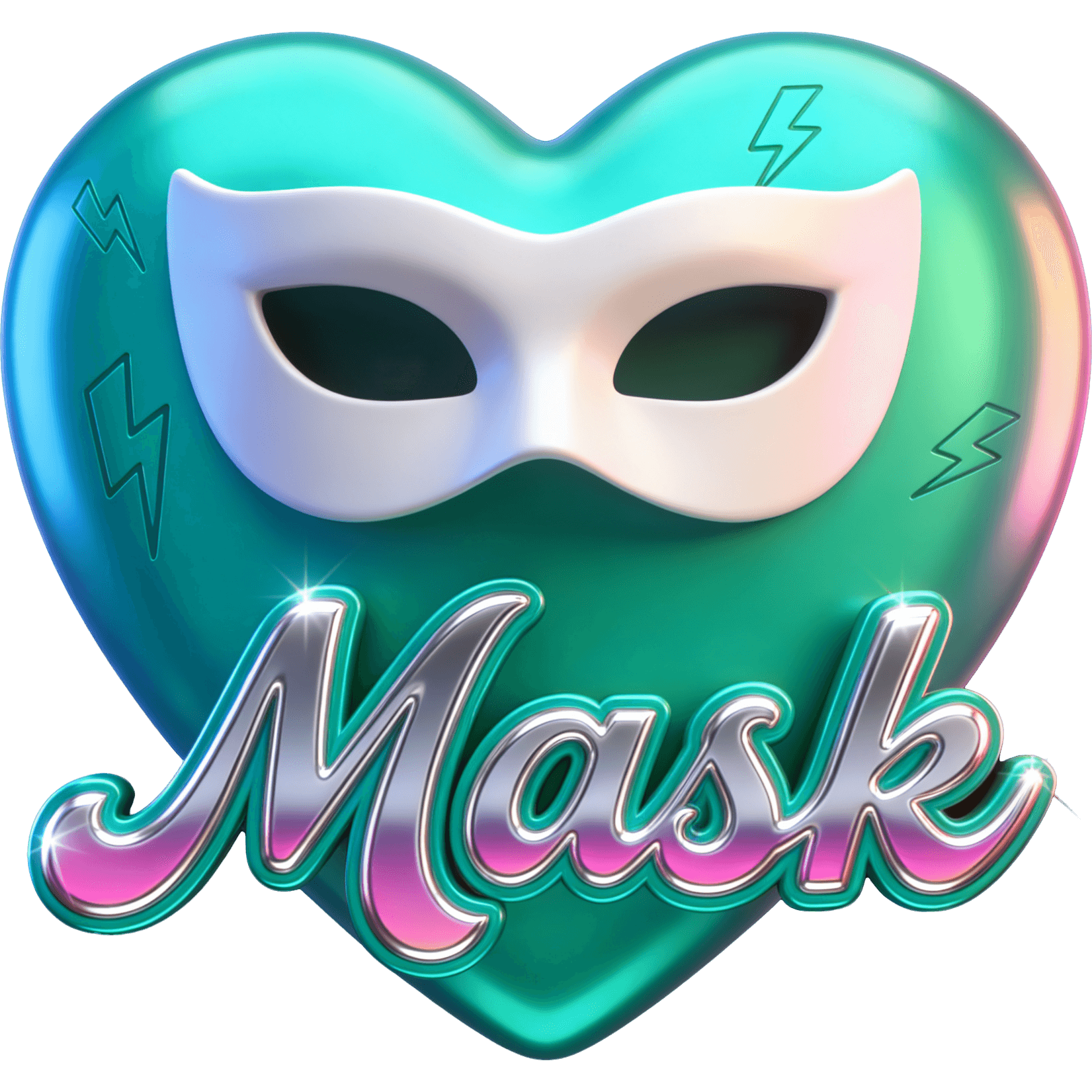 Maschera Teal TikTok LIVE gift