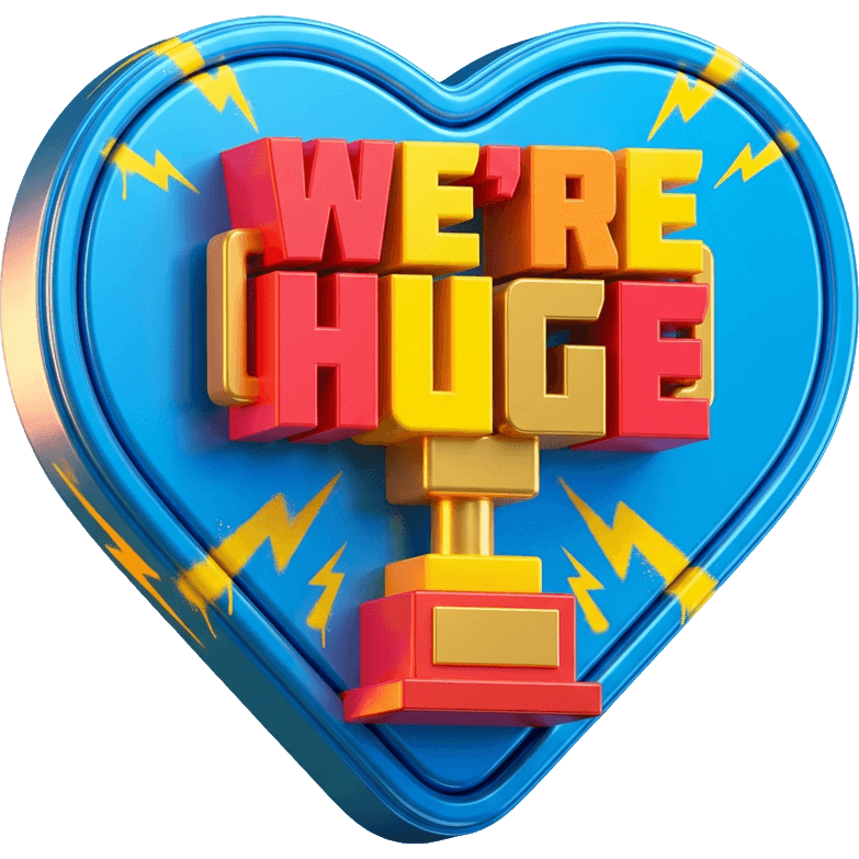 We're Huge Award TikTok LIVE gift