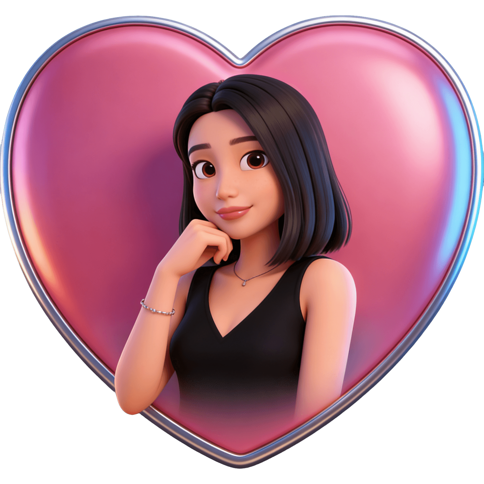 Mina Hồng Tim TikTok LIVE gift