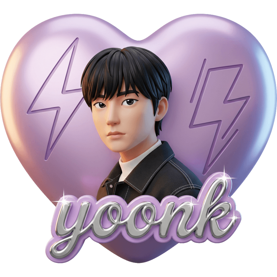 yoonk 블랙재킷 TikTok LIVE gift