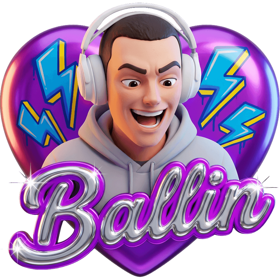 Fioletowy Ballin TikTok LIVE gift
