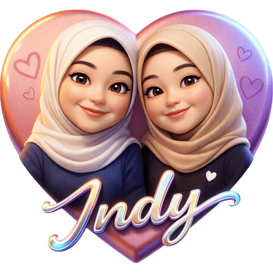 Duo Hijab Indy TikTok LIVE gift
