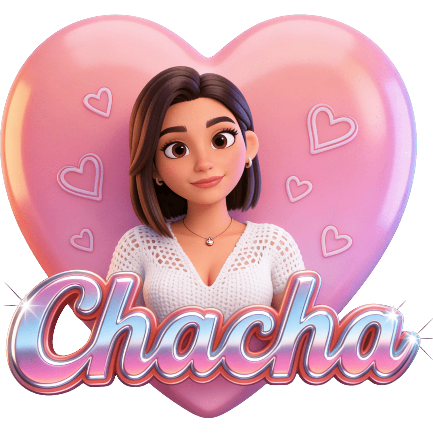 Chacha en rose TikTok LIVE gift