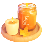 Fall Candle TikTok LIVE gift