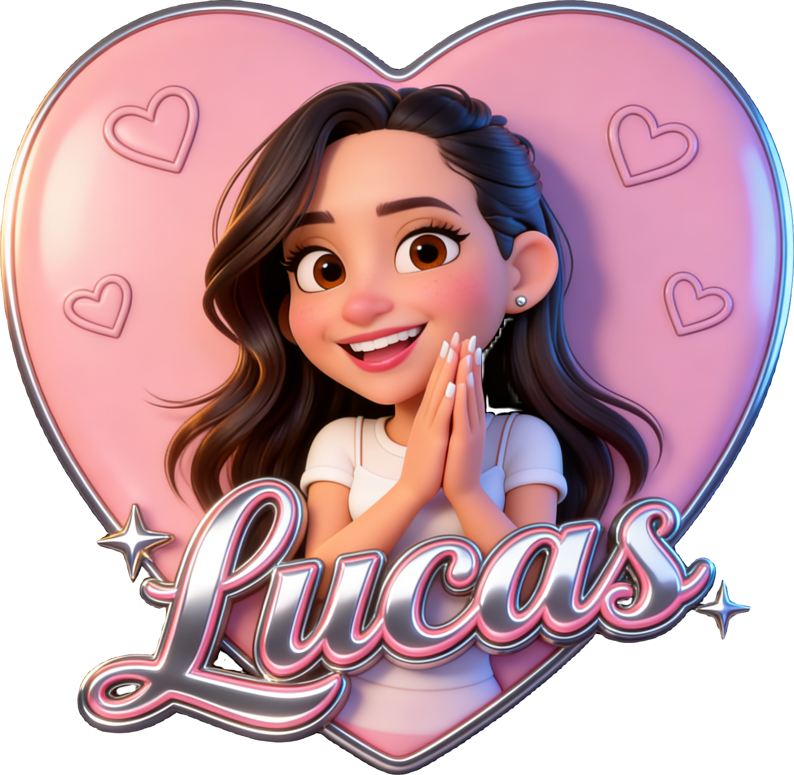 Pink Charm TikTok LIVE gift
