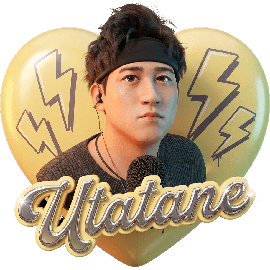 Utataneイエロー TikTok LIVE gift