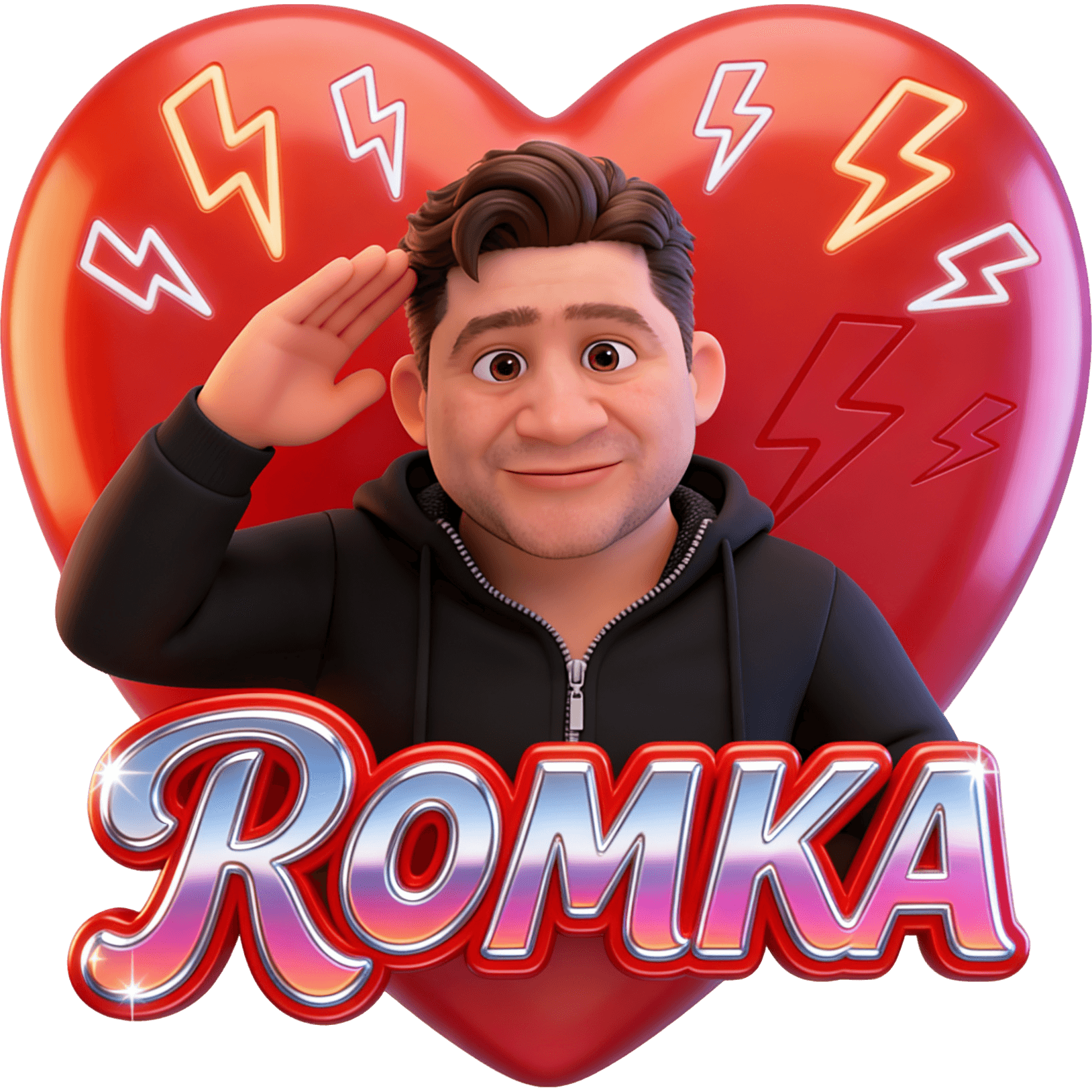 Salutul ROMKA TikTok LIVE gift