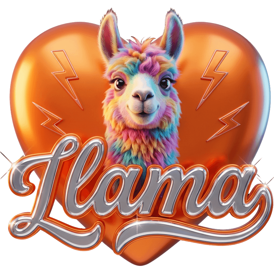 Rainbow Llama TikTok LIVE gift