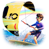 Kite riding TikTok LIVE gift