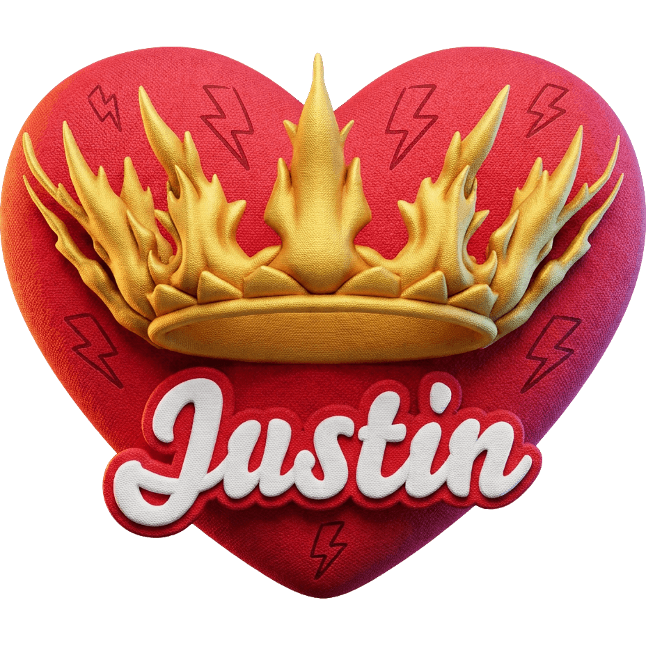 Justinova koruna TikTok LIVE gift