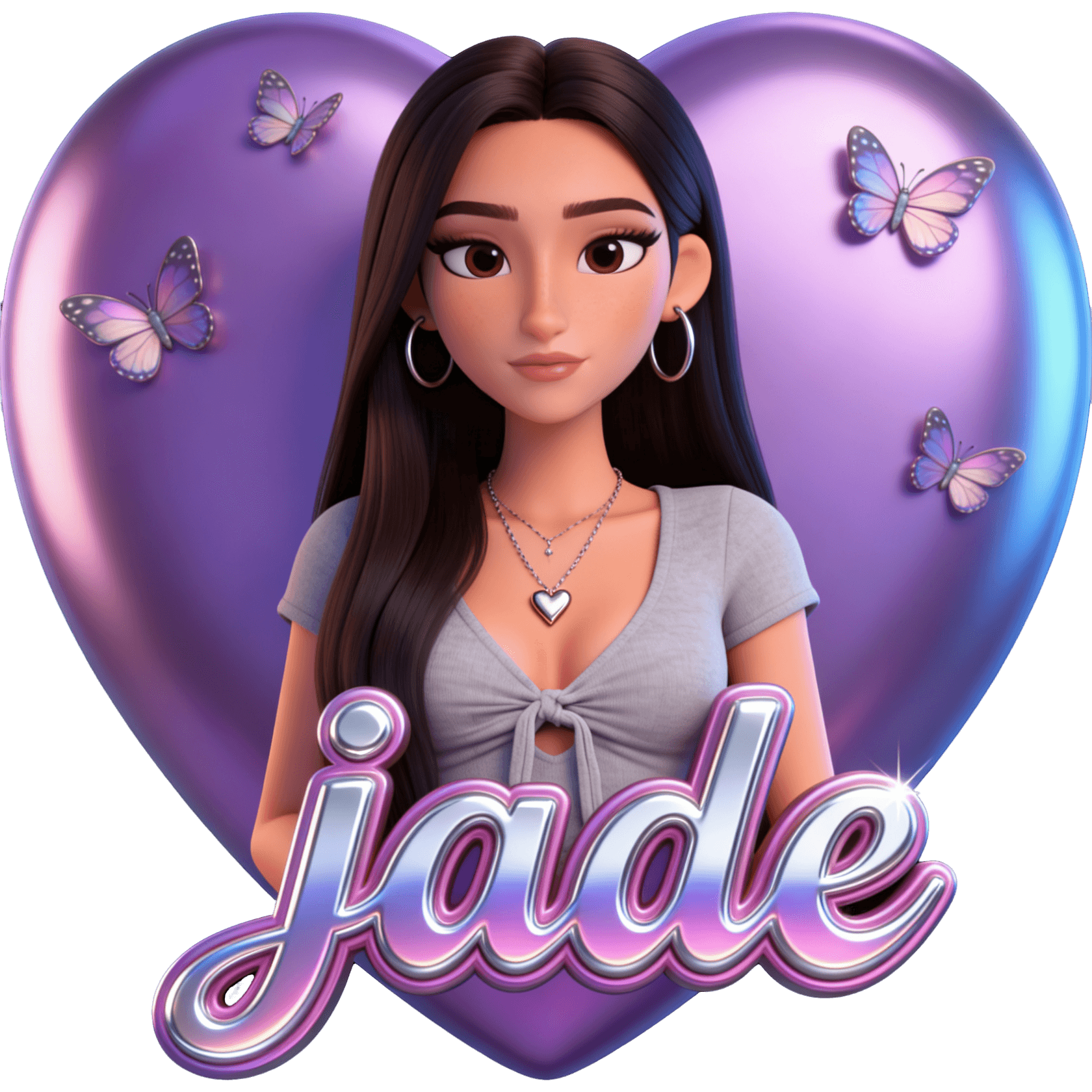 Jade heart TikTok LIVE gift