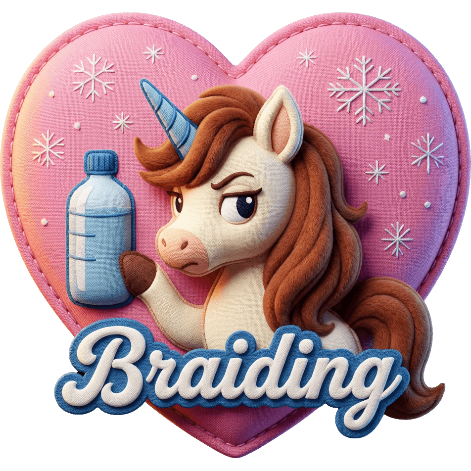 Braiding Unicorn TikTok LIVE gift