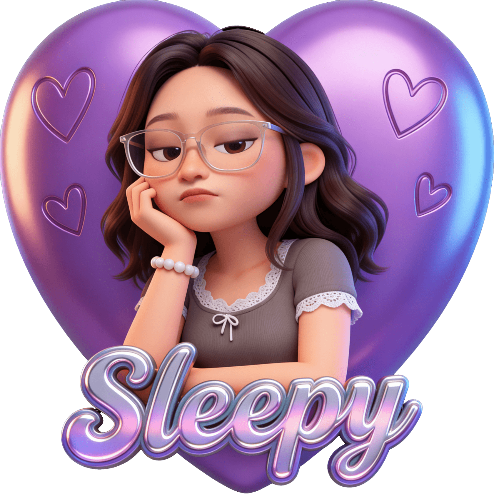 Sleepy Heart TikTok LIVE gift
