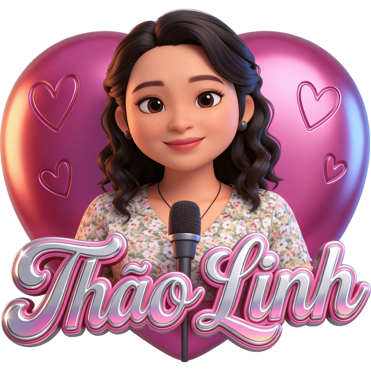 Viền Tim Hồng TikTok LIVE gift
