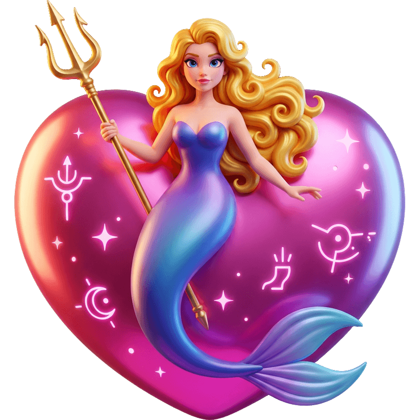 Neon Mermaid TikTok LIVE gift