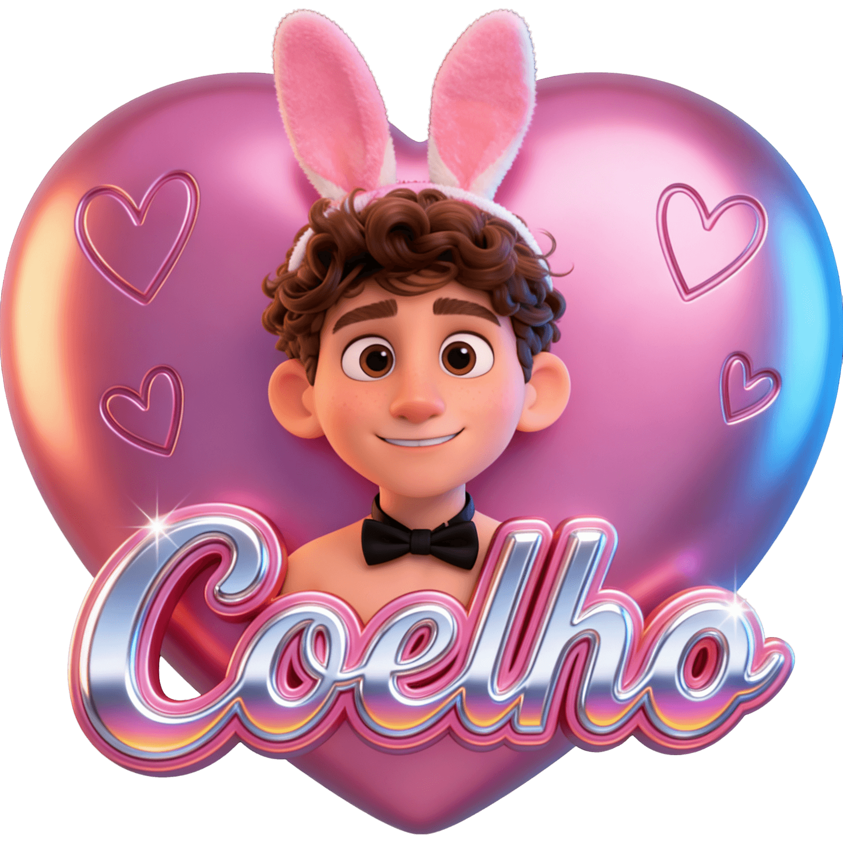 Coelhinho rosa TikTok LIVE gift