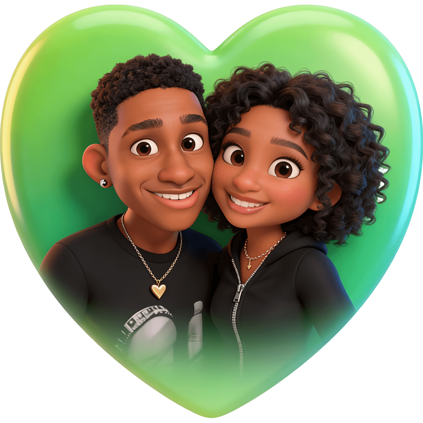 Casal pretinho TikTok LIVE gift