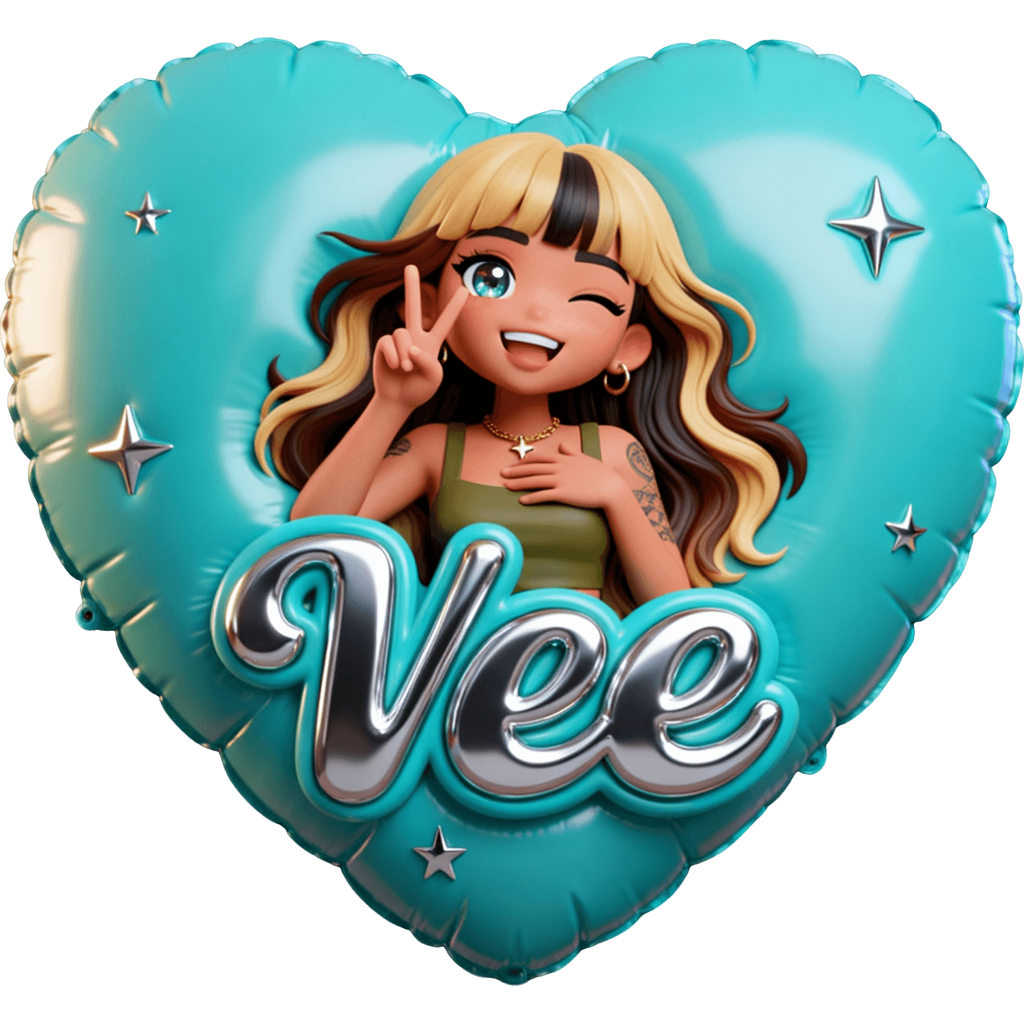 Teal Vee TikTok LIVE gift