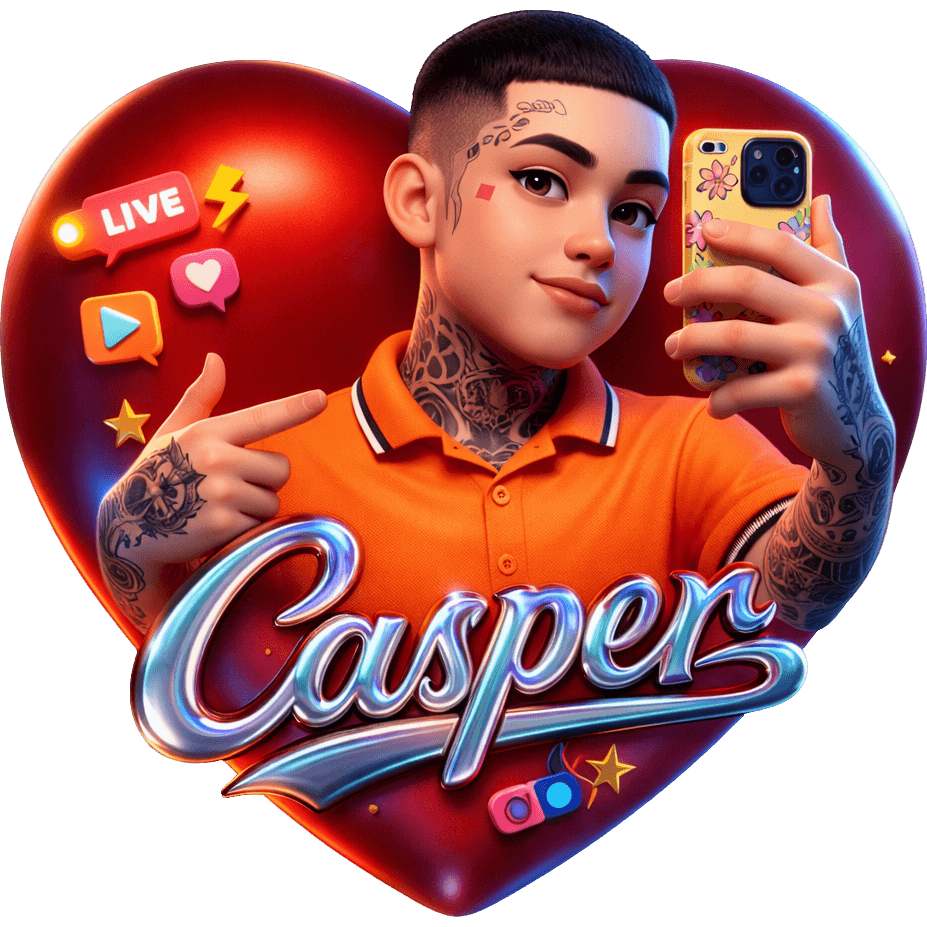 Casper Selfie TikTok LIVE gift