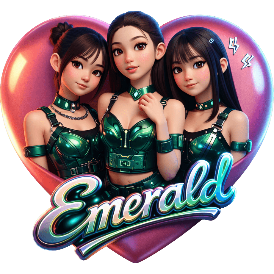 Emerald Girls TikTok LIVE gift