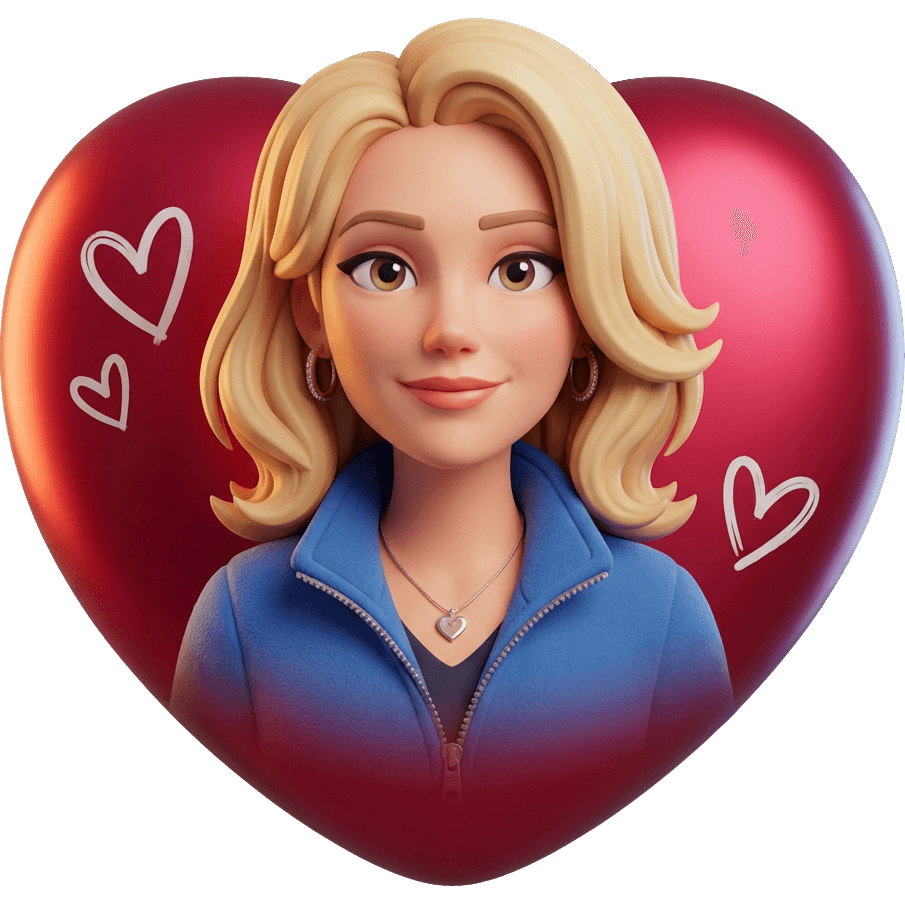 Donna U Plavom TikTok LIVE gift
