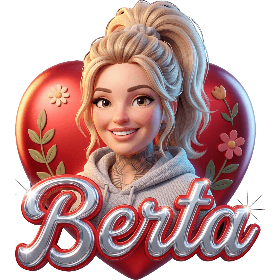 Tattoo Berta TikTok LIVE gift