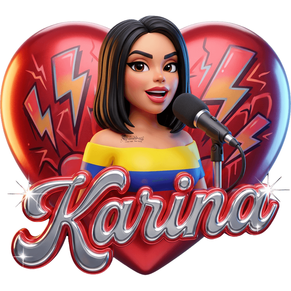 Karina al aire TikTok LIVE gift