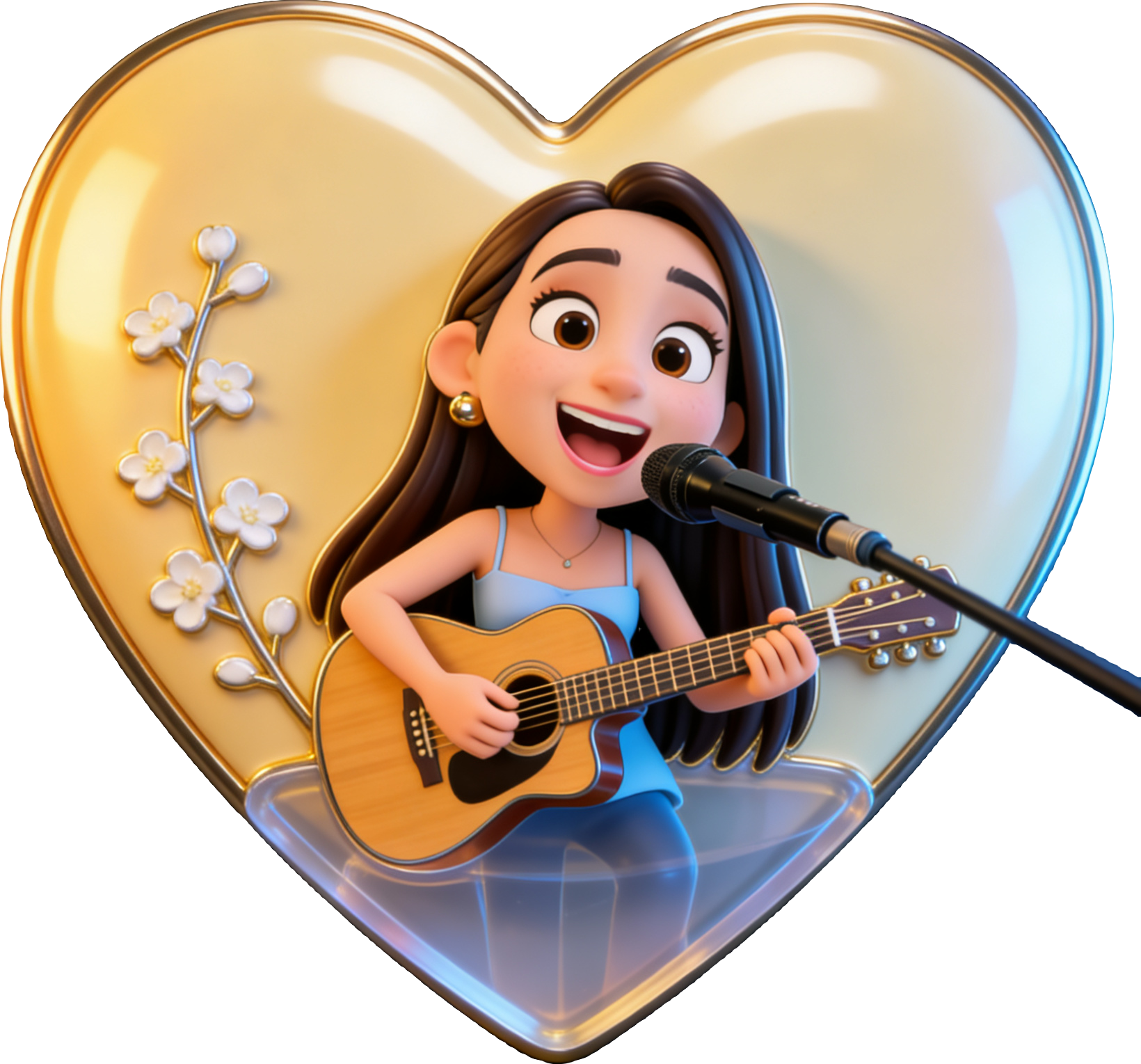 Guitar Bloom TikTok LIVE gift