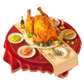 New Year table TikTok LIVE gift