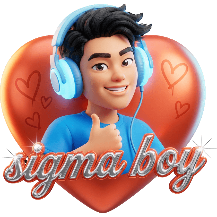 Sigma Boy Biru TikTok LIVE gift