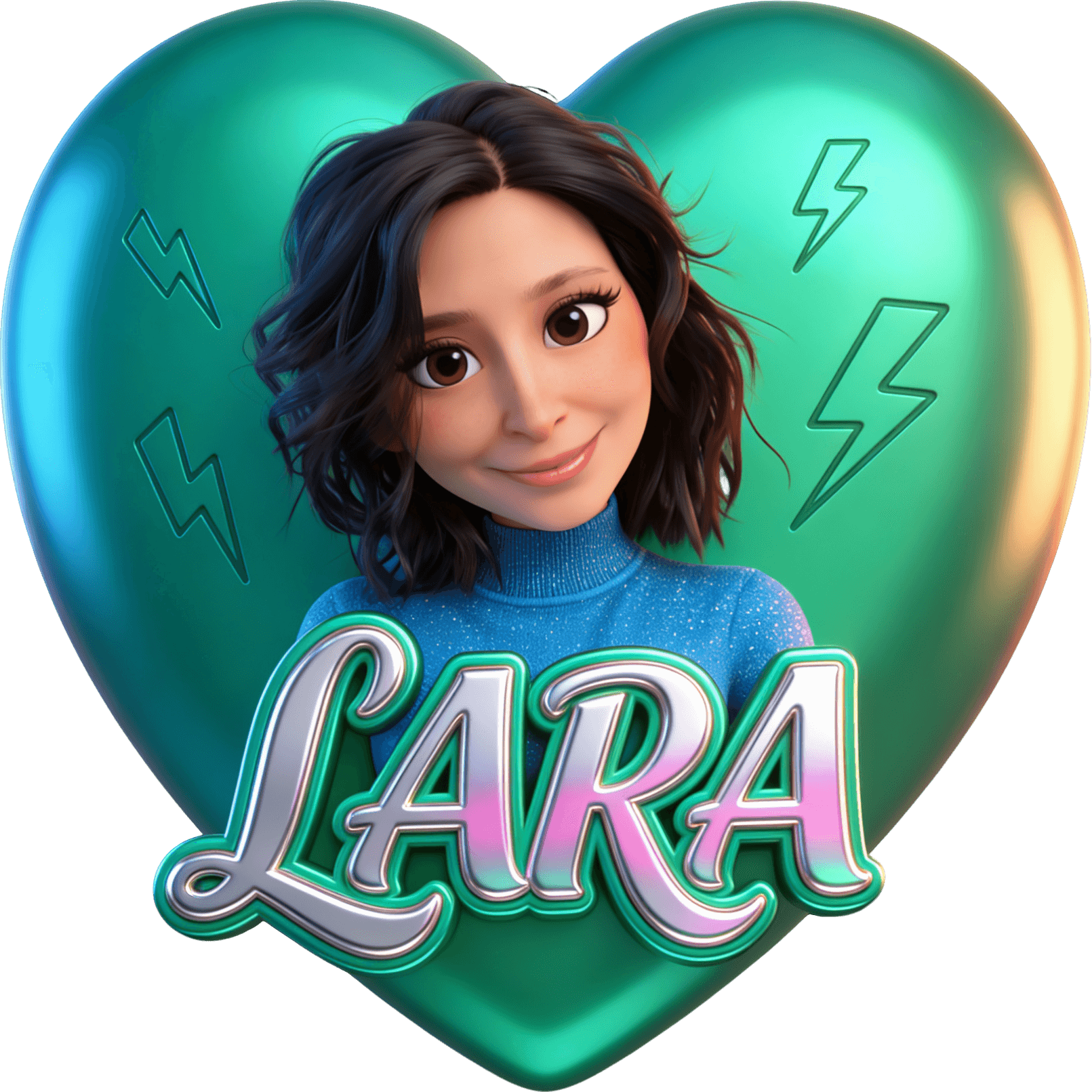 LARA Teal TikTok LIVE gift