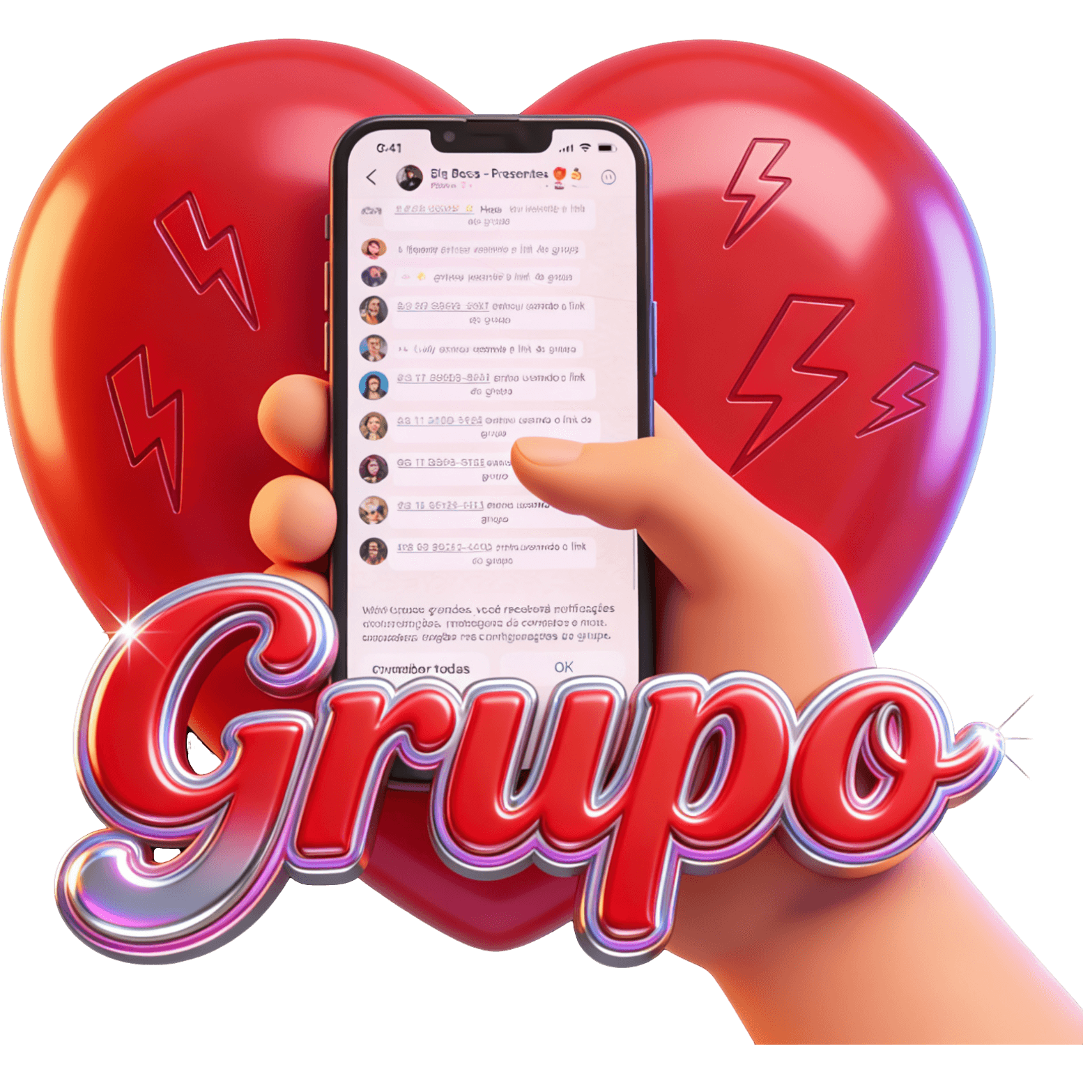 Grupo na bio TikTok LIVE gift